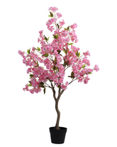 Artificial Pink Cherry Blossom Tree 120cm (4ft)